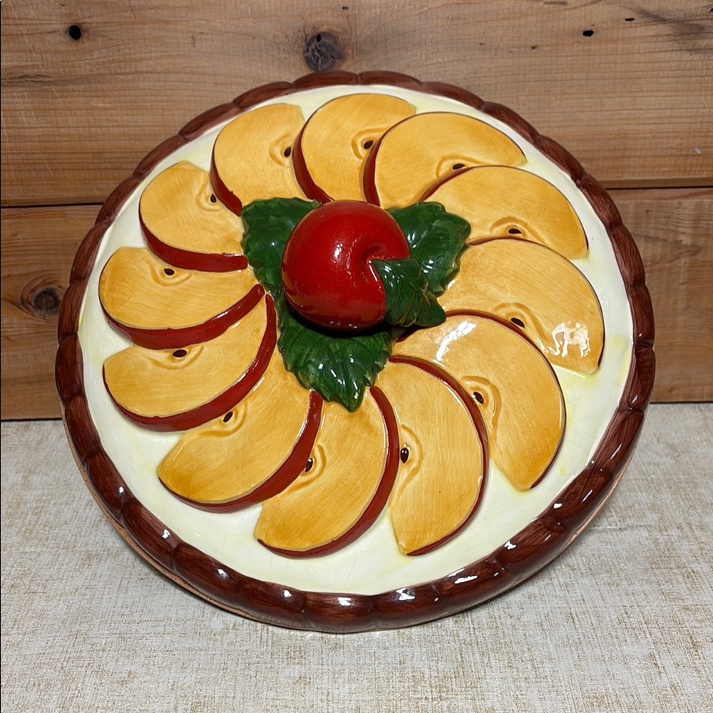 Vintage Apple Pie Serving Dish - A Must Have